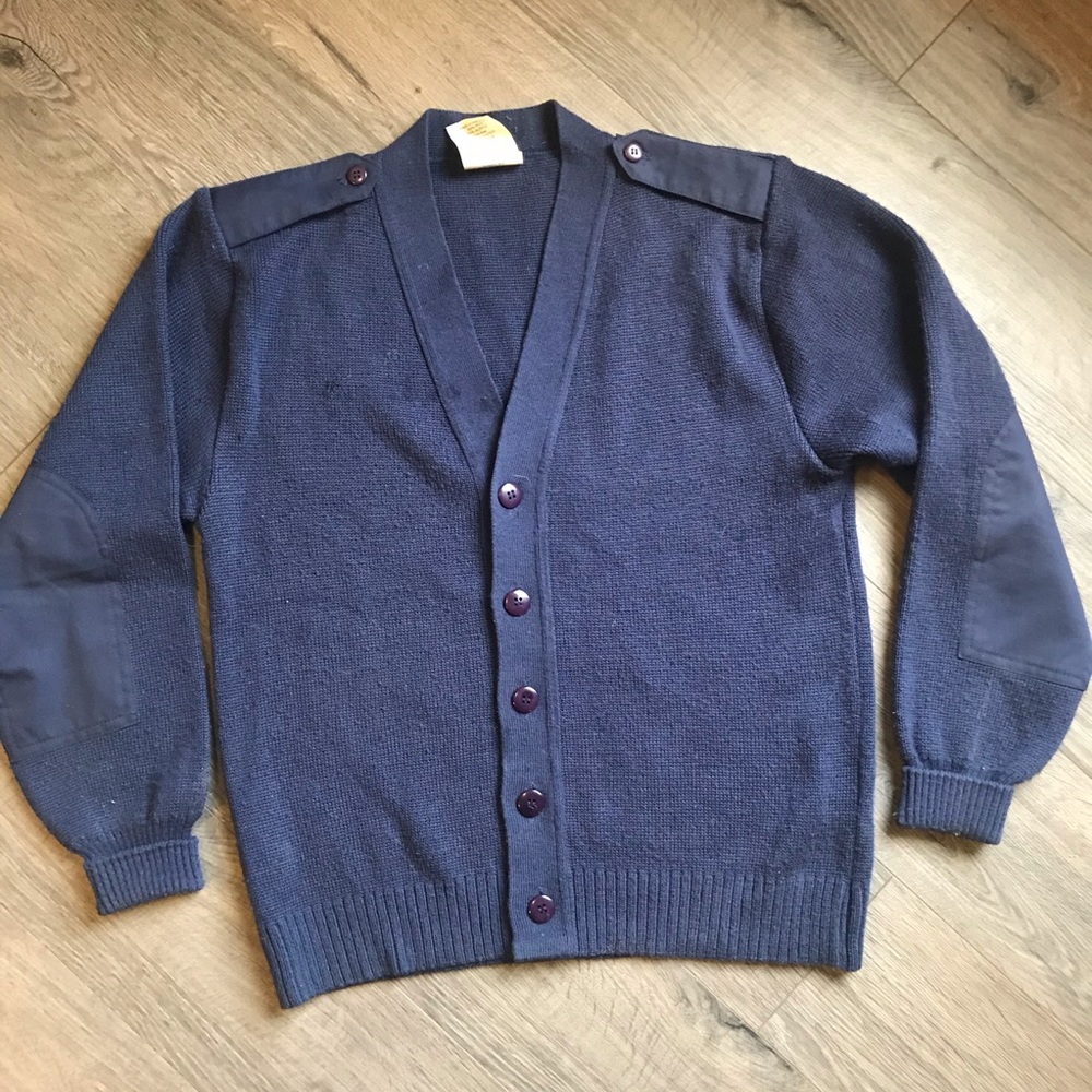 Vintage British Wool cardigan - size M